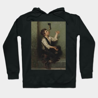 The Juggler by John George Brown Hoodie